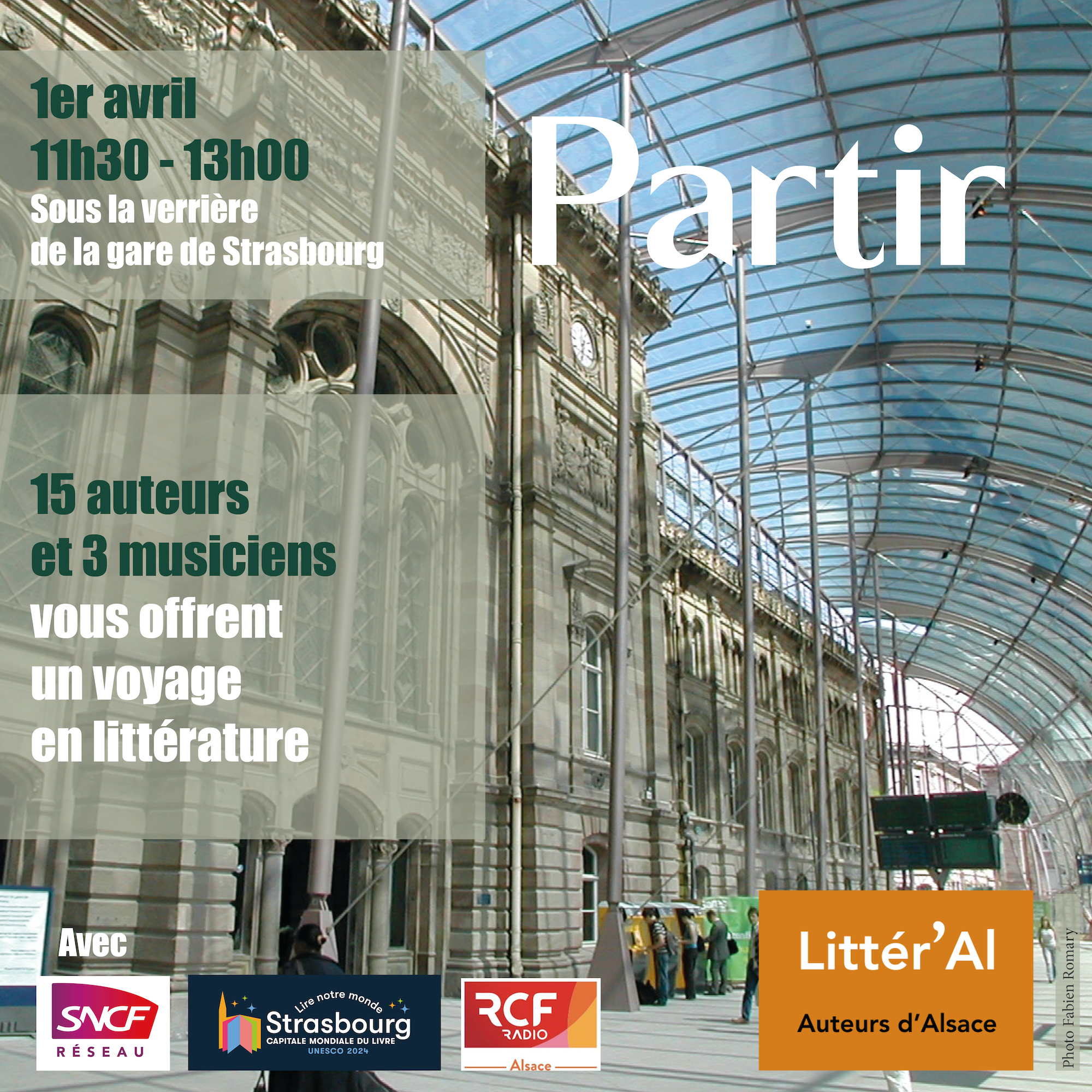 Lecture publique : « Partir »