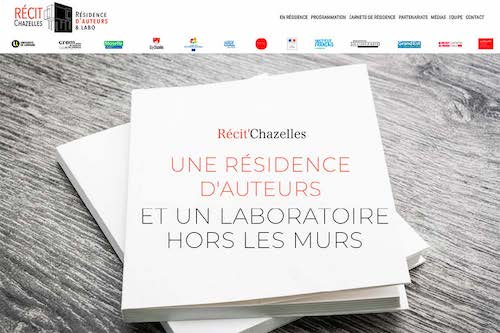 Résidence d'auteurs Récit'Chazelles